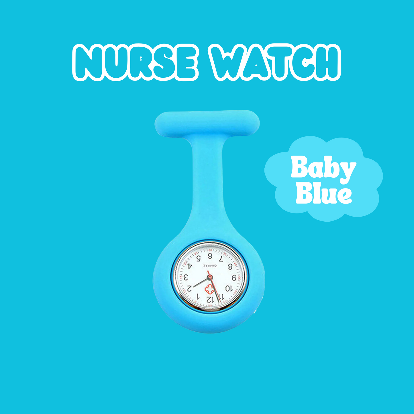 Vet Nurse Watch - Baby Blue