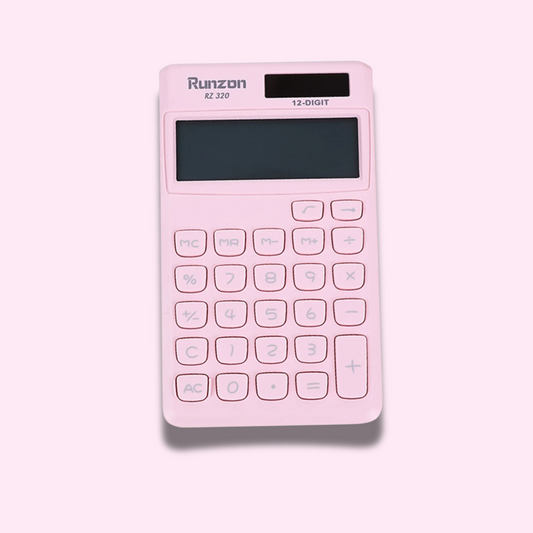 Pocket Calculator - Baby Pink